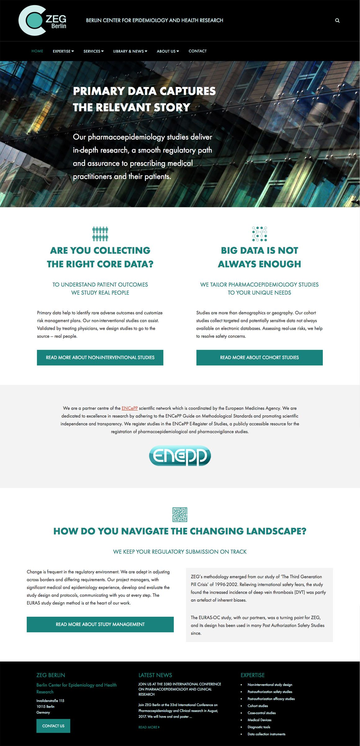 ZEG Berlin Full Home Page