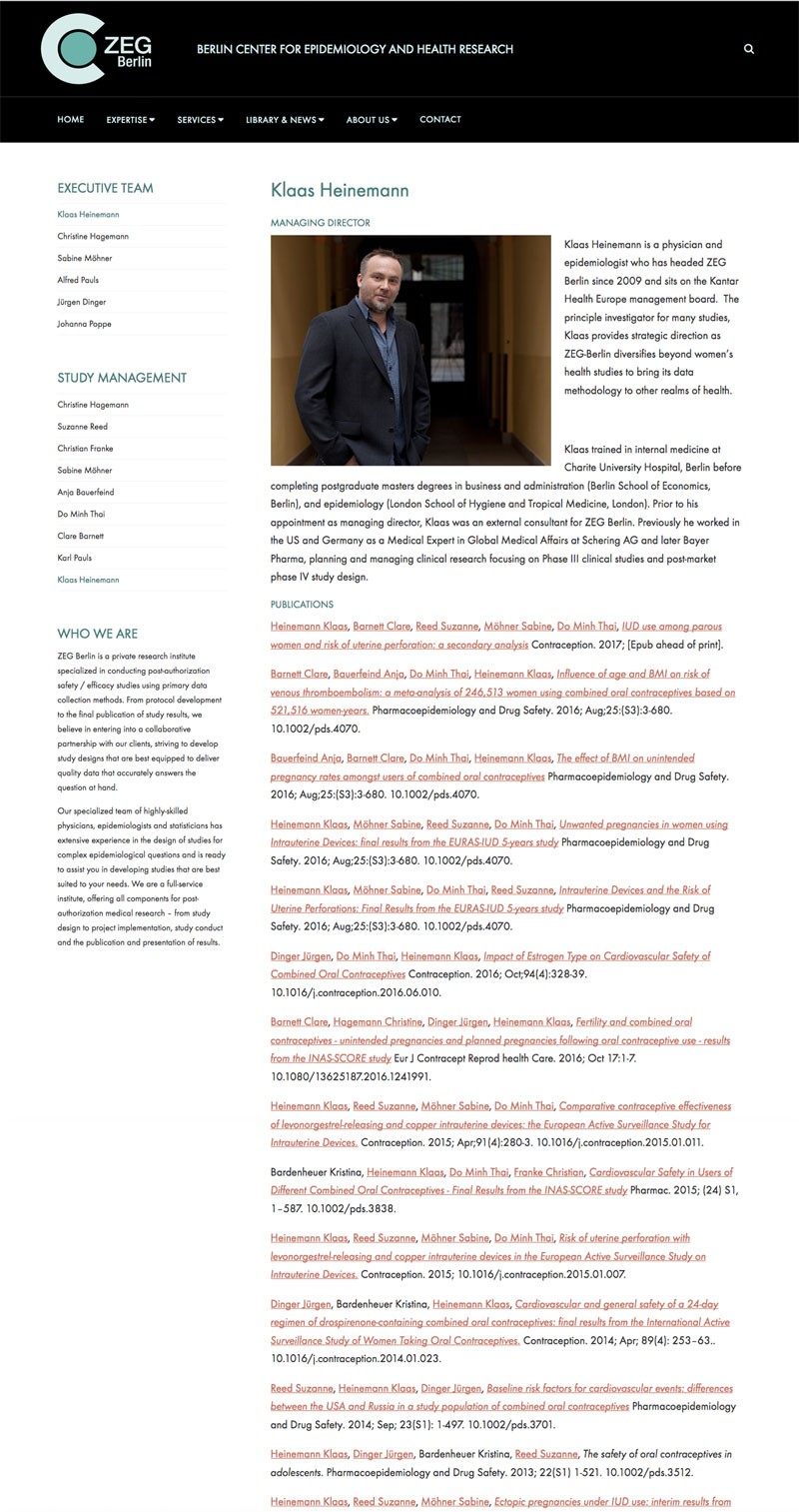 ZEG Berlin Full Team Member Page